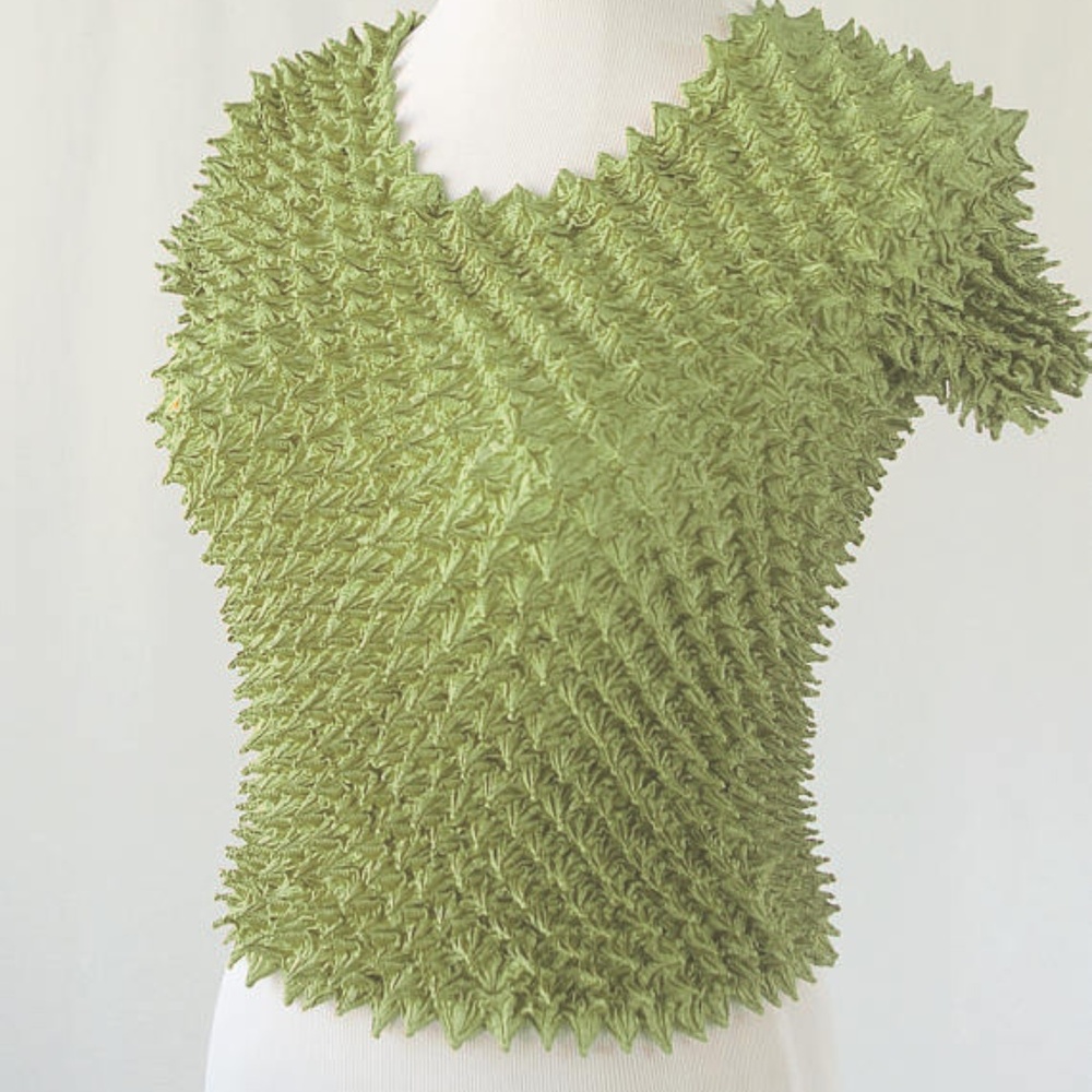 90's Popcorn Scrunch Top